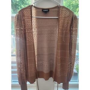 Women's Small Wrap Top - Camel